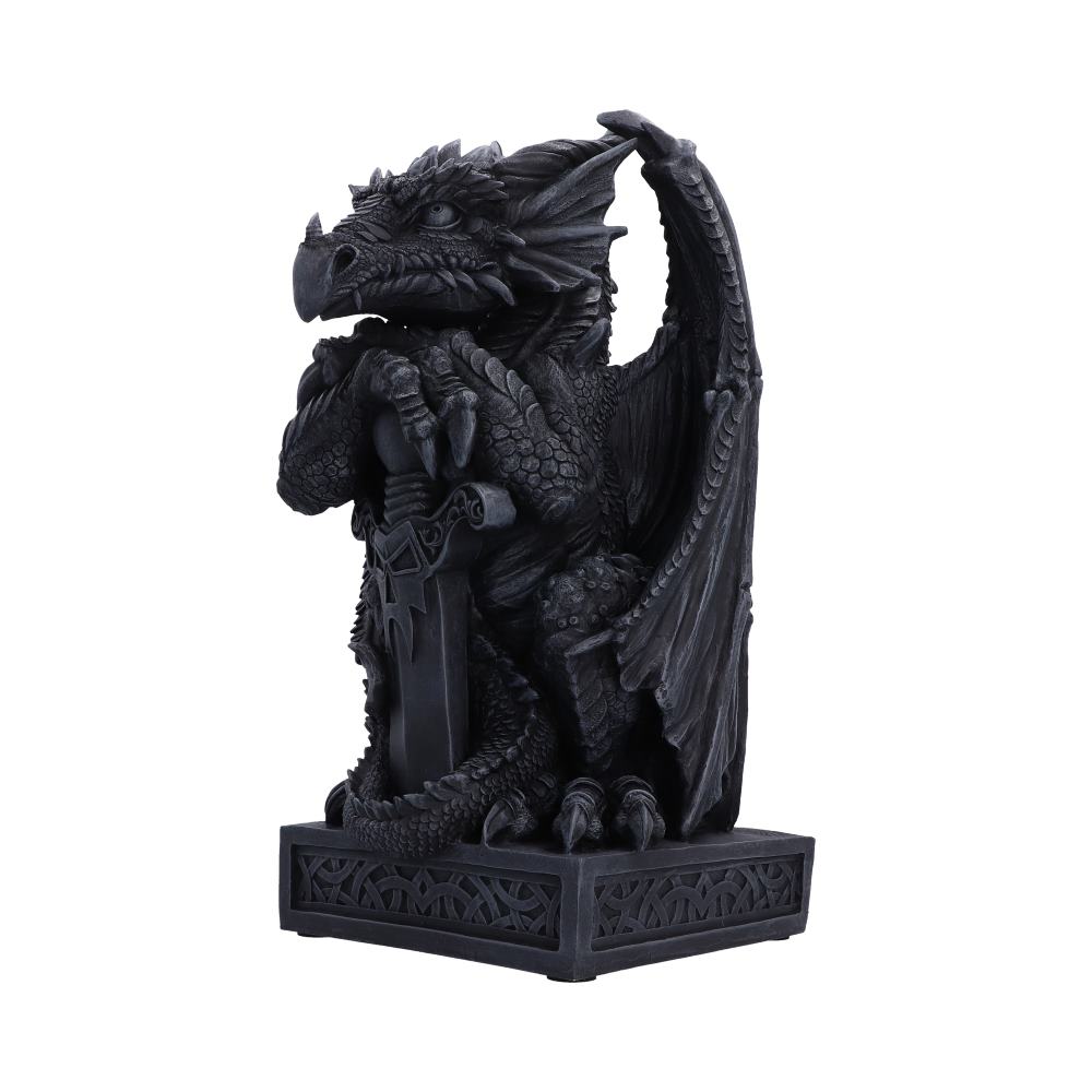Ironblade Sentinel Dragon Figurine 40.6cm