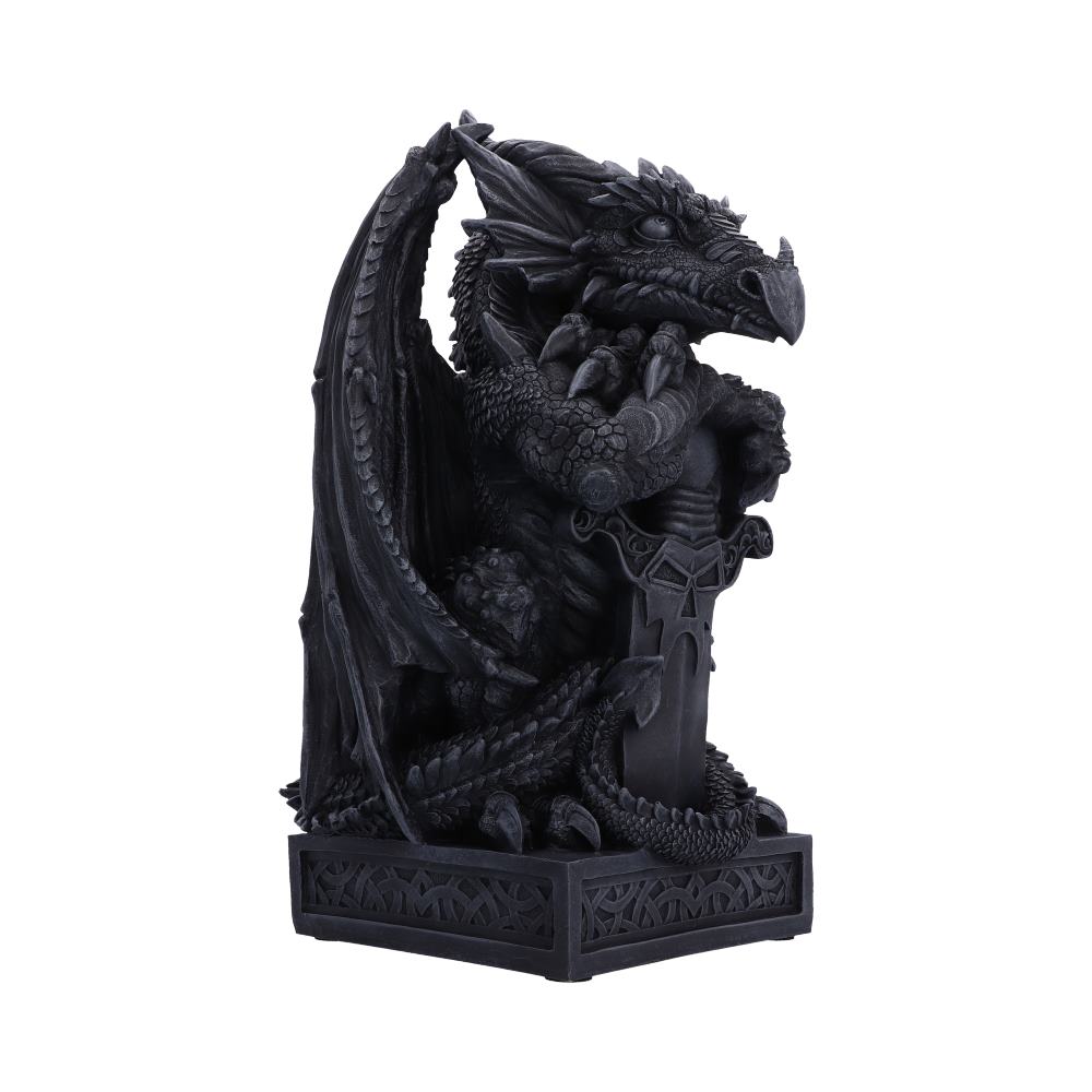 Ironblade Sentinel Dragon Figurine 40.6cm