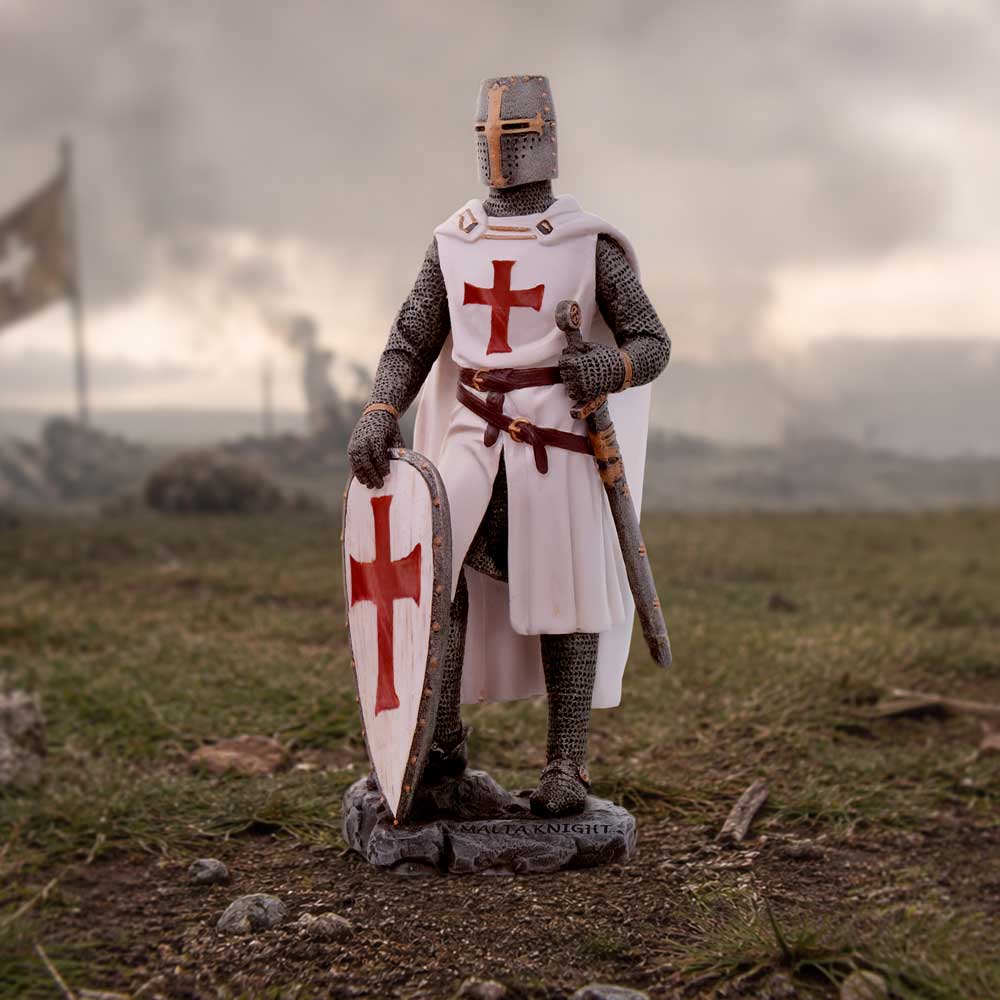 Templar Knight Figurine 16.6cm
