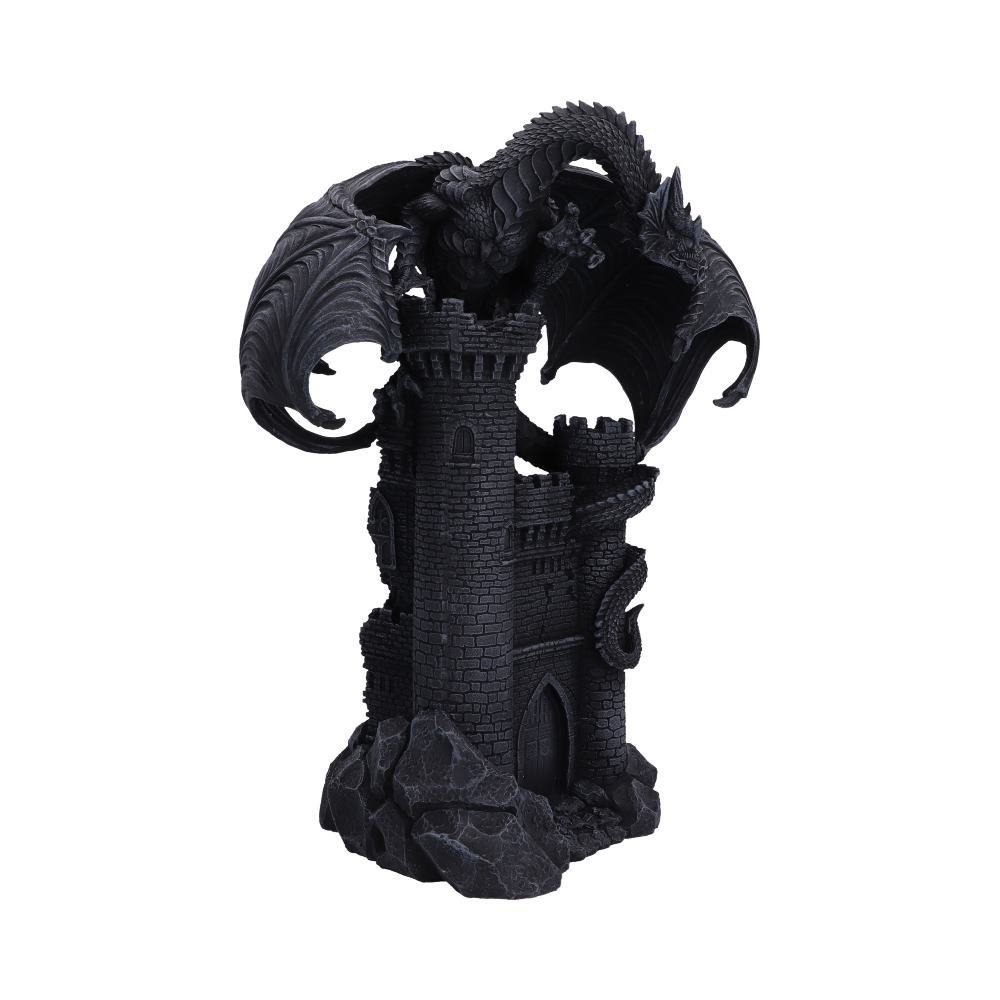 Darkwing Citadel Dragon Castle Sculpture 36.5cm