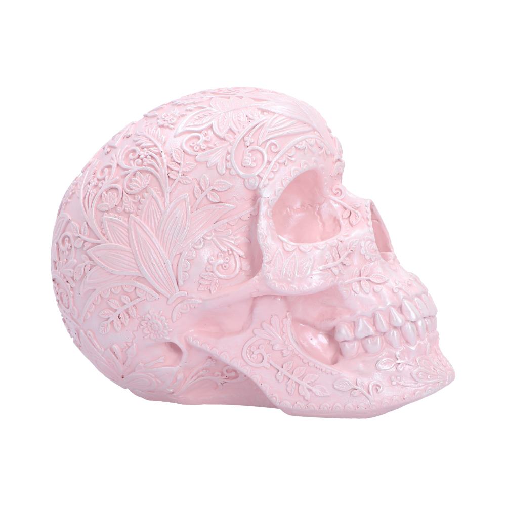 Eternal Bloom Skull Ornament 15.5cm