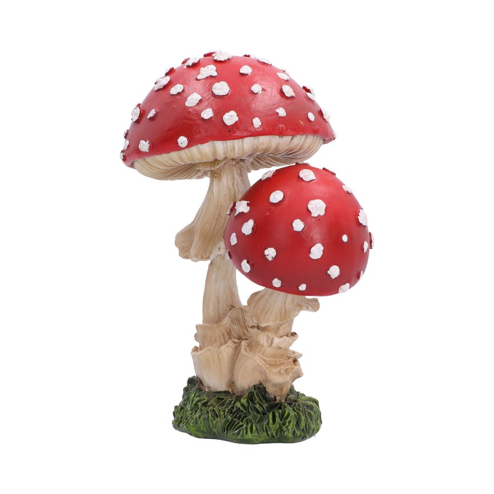 Wildwood Mushroom Toadstools Figurine 17.7cm