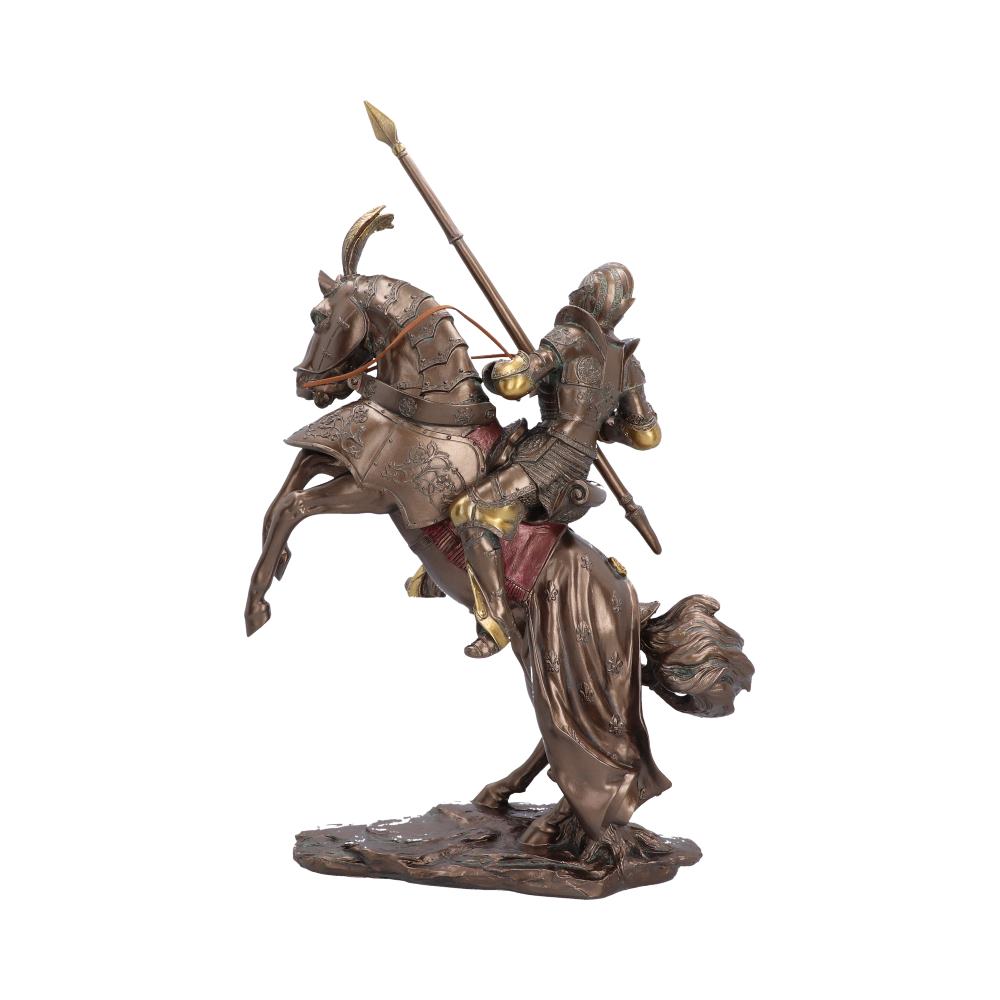 Knight on Horse Gold Figurine 45.9cm
