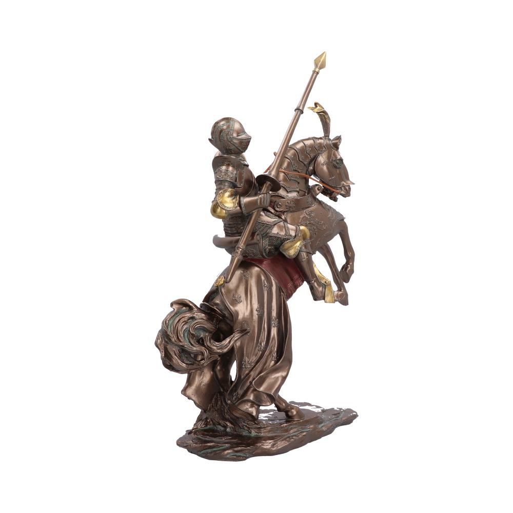 Knight on Horse Gold Figurine 45.9cm