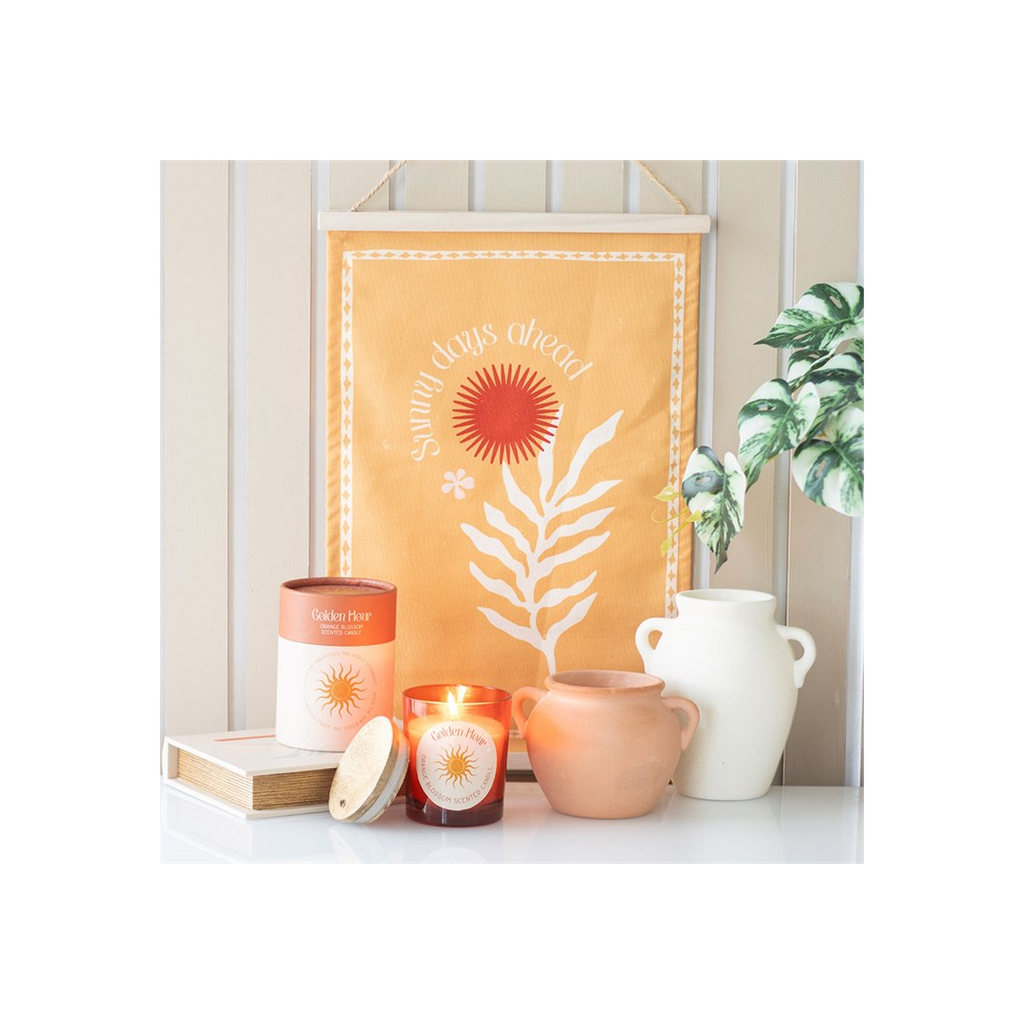 Golden Hour Orange Blossom Candle
