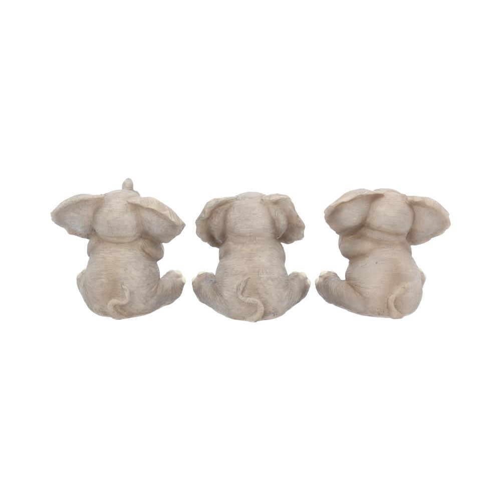 Three Baby Elephants Figurine Elephant Ornaments