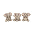 Three Baby Elephants Figurine Elephant Ornaments