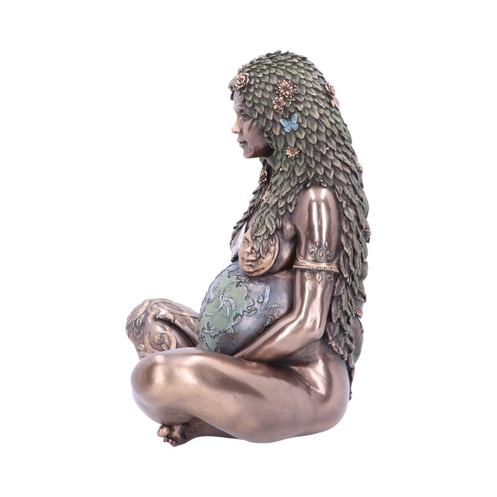 Ethereal Mother Earth Gaia Art Statue Bronze Figurine