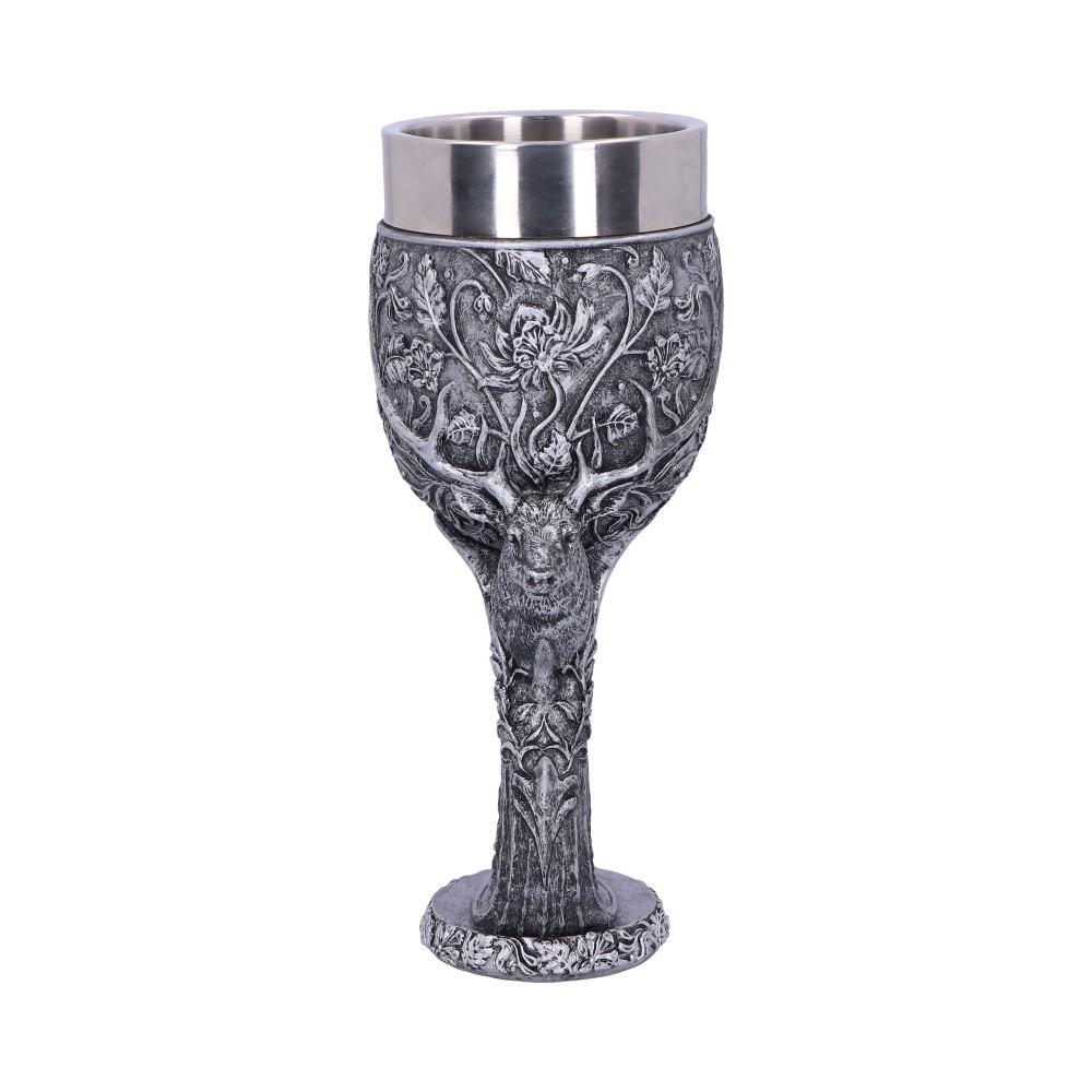 Monarch of the Glen Stags Head Goblet Wine Glass