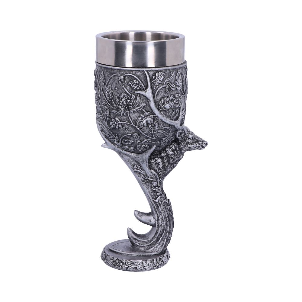 Monarch of the Glen Stags Head Goblet Wine Glass