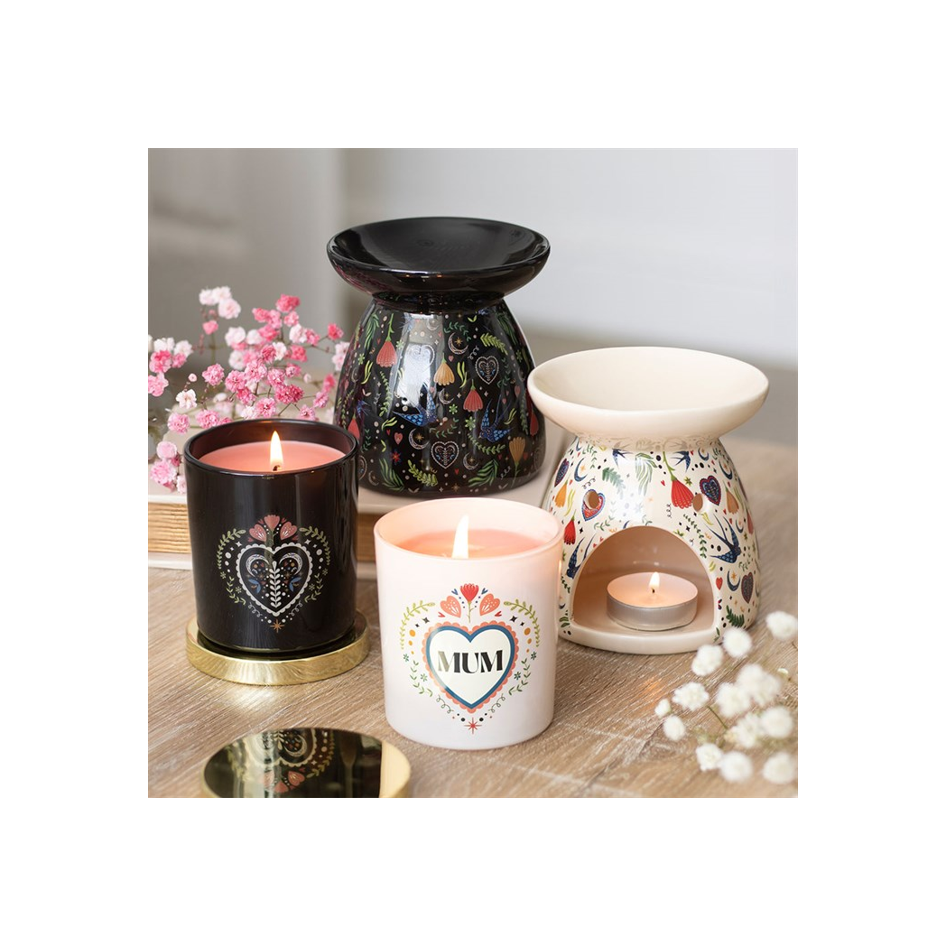 Midnight Bloom Black French Tulip Scented Candle