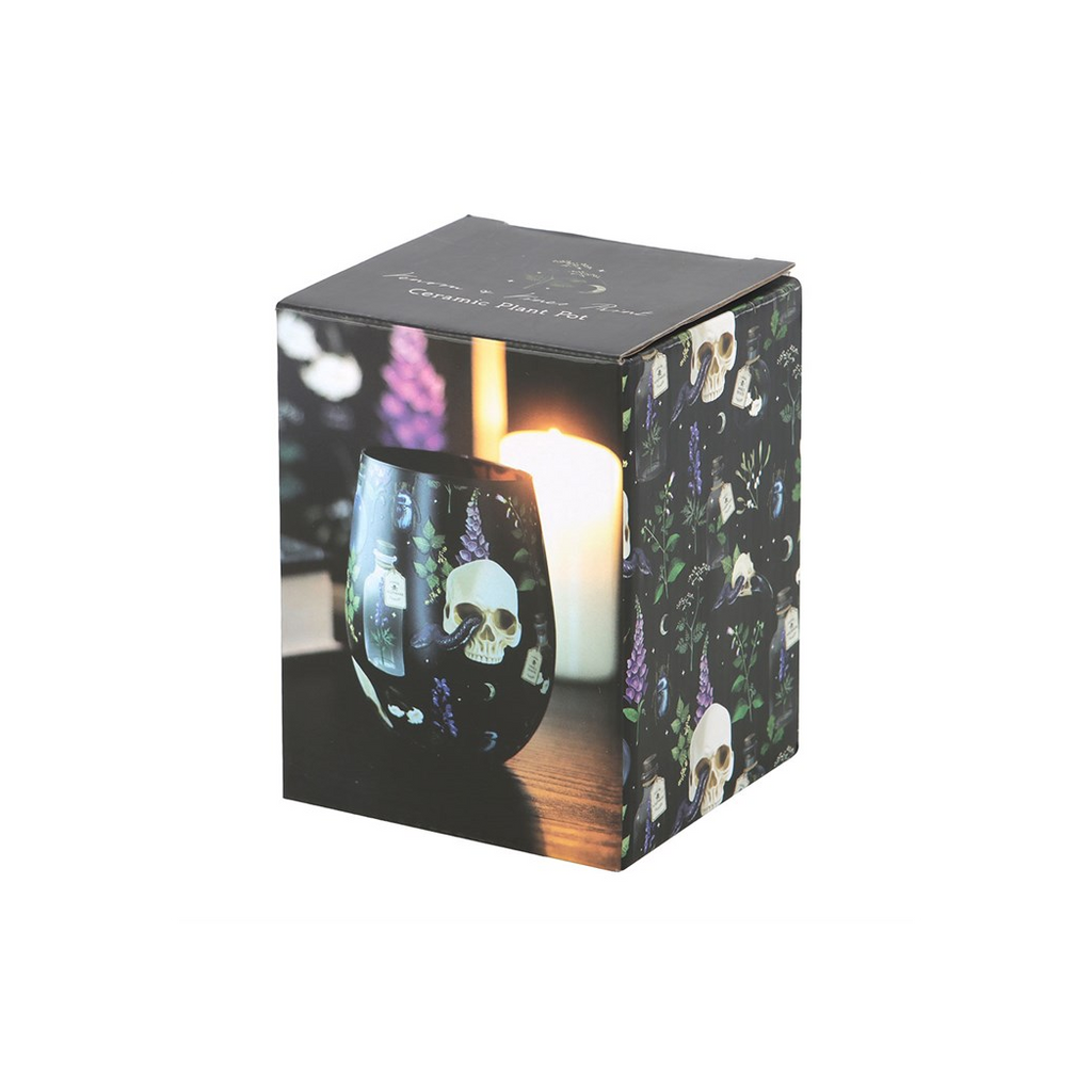 Venom & Vines Print Stemless Glass