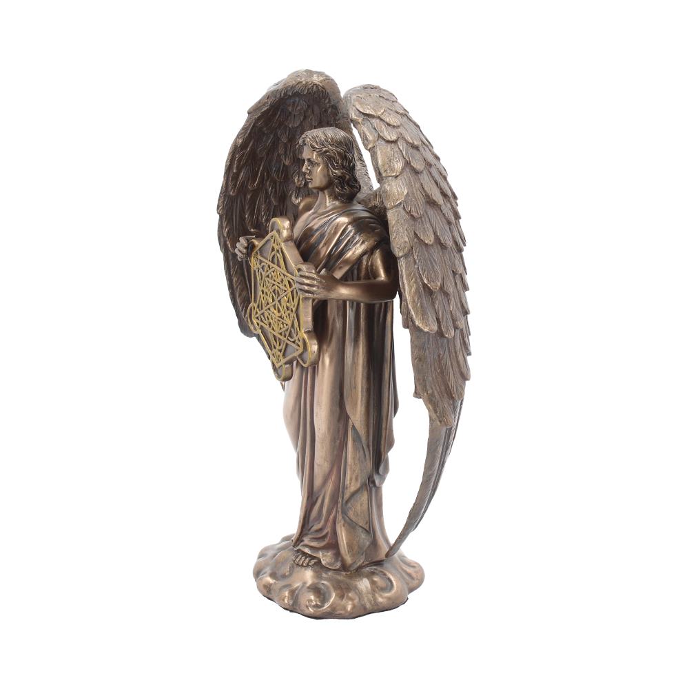 Bronzed Flower Of Life Metatron Archangel Figure  26cm
