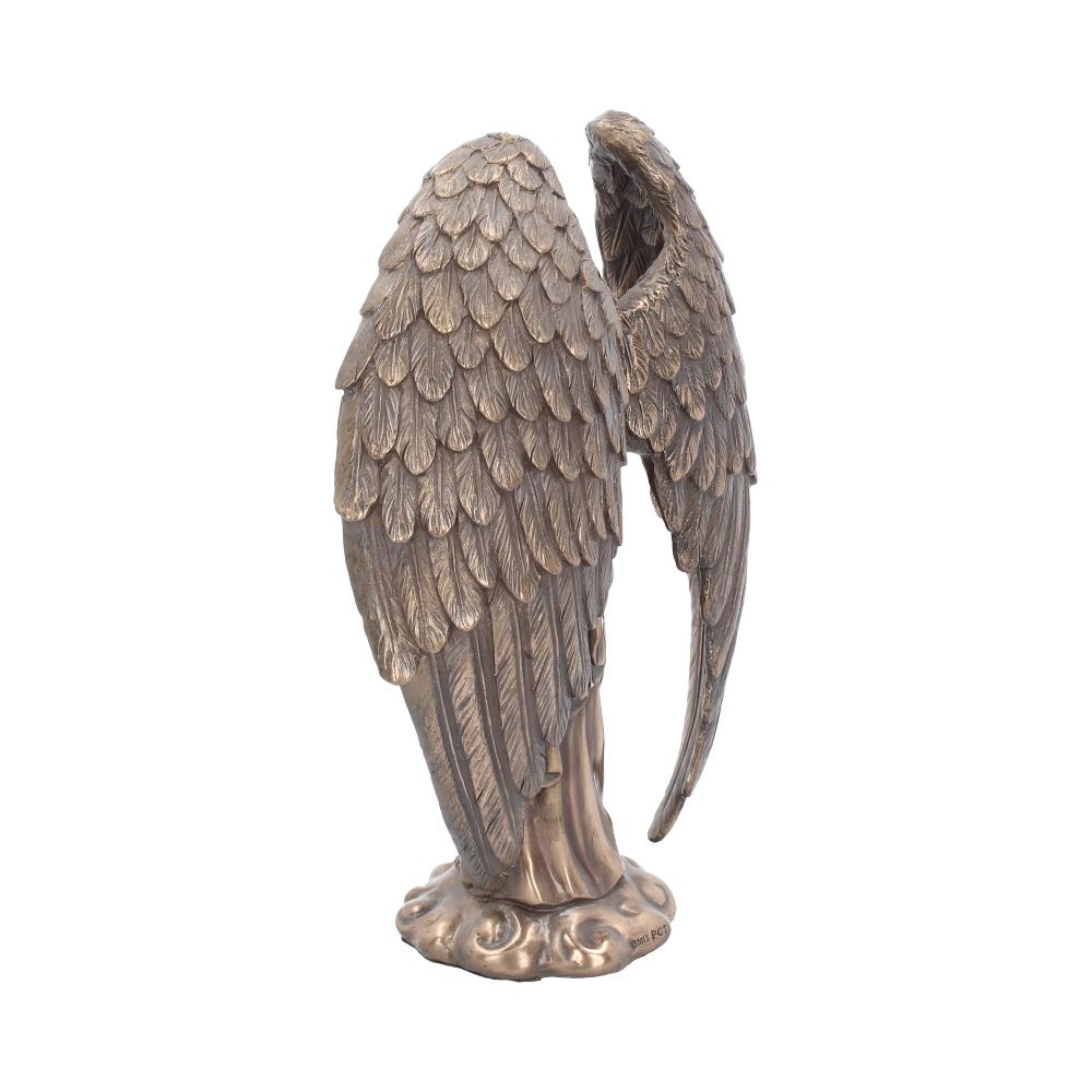 Bronzed Flower Of Life Metatron Archangel Figure  26cm