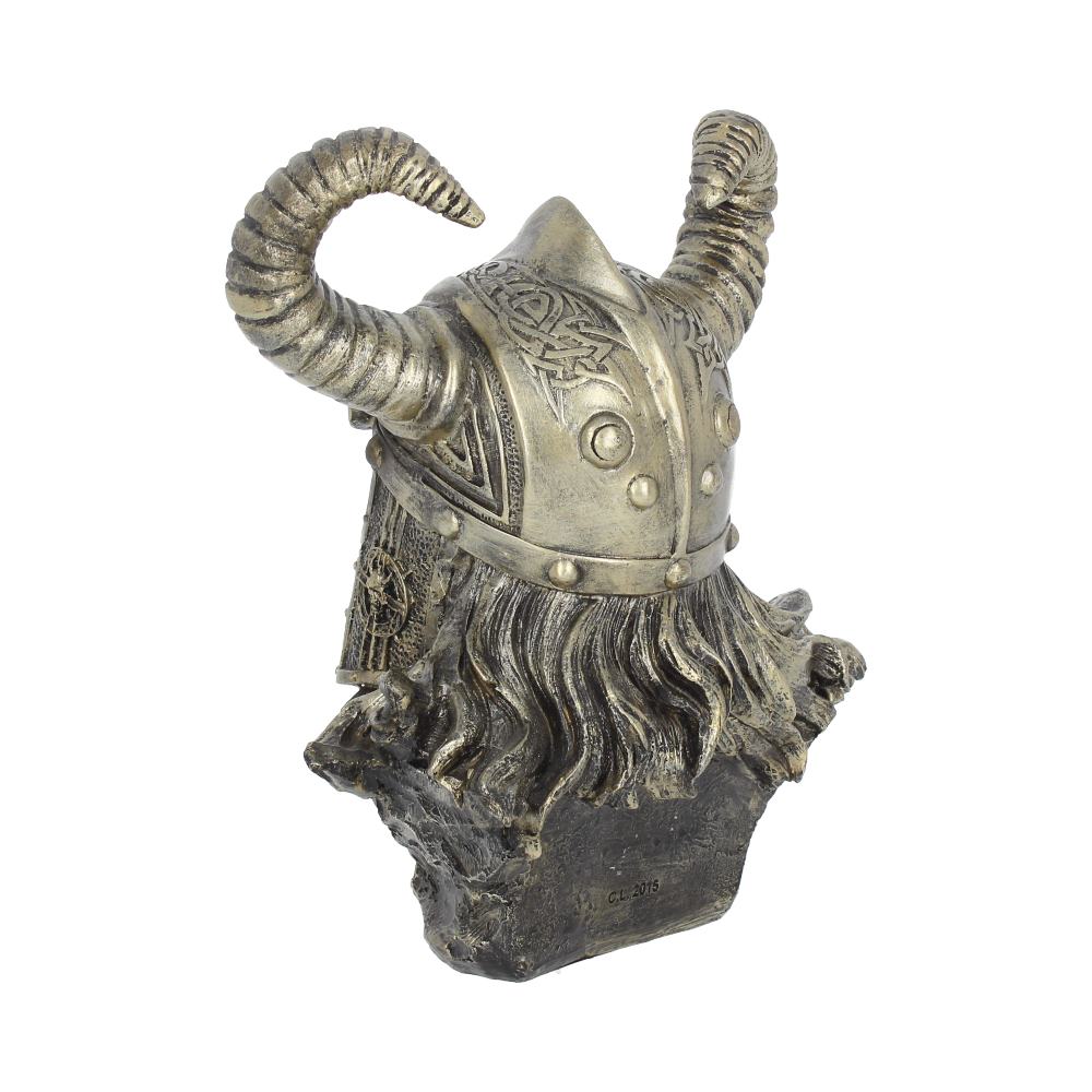 Bronze Odin Norse Viking God Bust