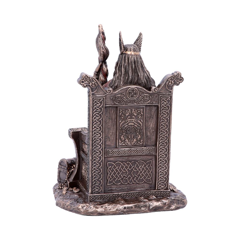 Bronze Frigga Goddess of Wisdom Norse Leader Ornament