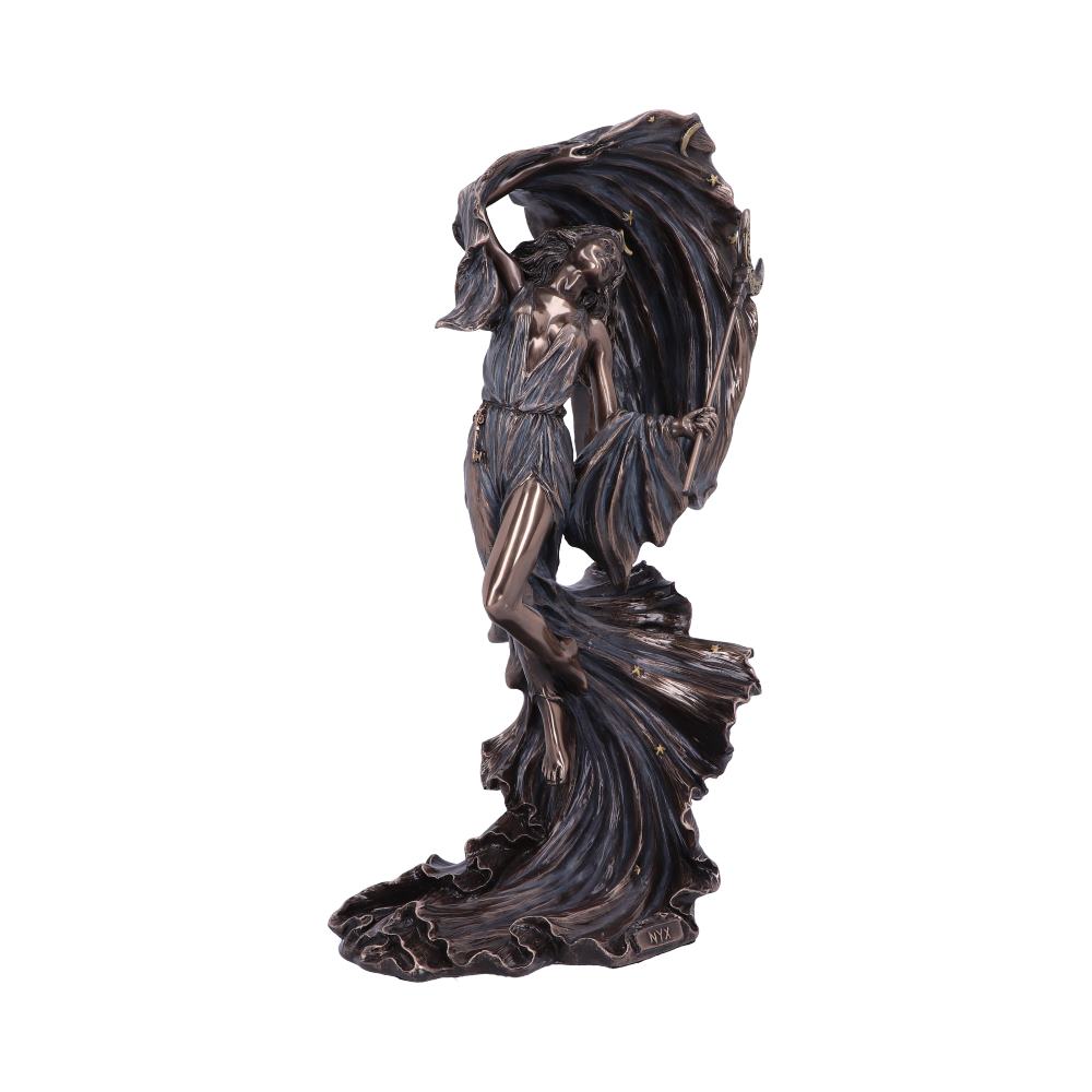 Bronze Nyx Greek Goddess of the Night Starry Sky Figurine