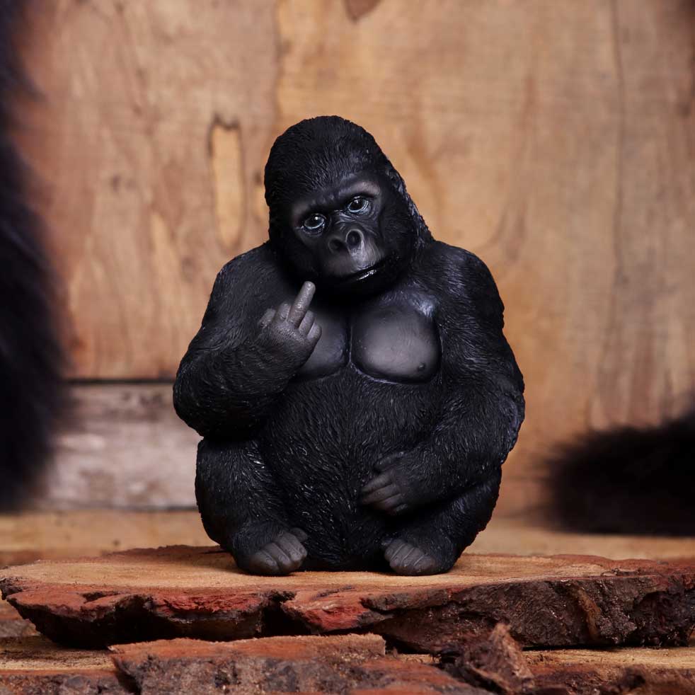 Gone Wild Gorilla Figurine 15.5cm