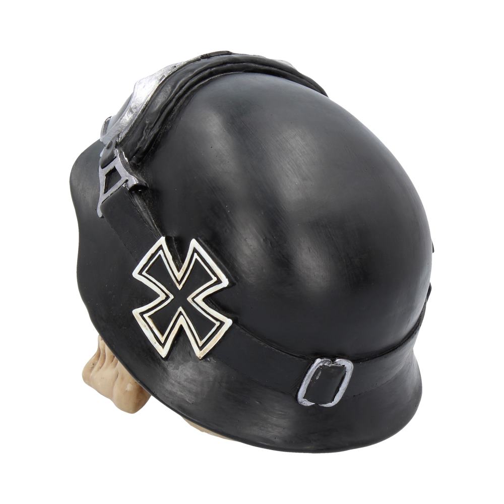 Iron Cross Helmet and Goggles Biker Skull