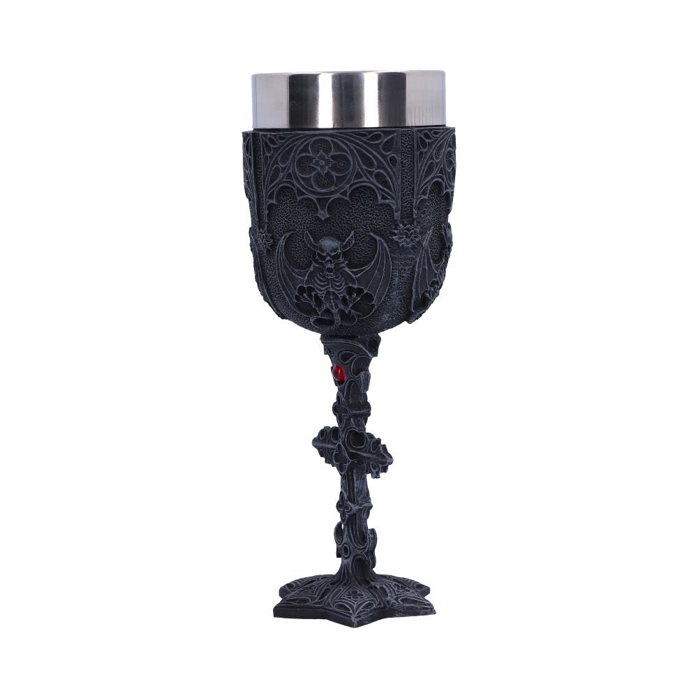 Vampires Goblet Gothic Horror Bat Wine Glass