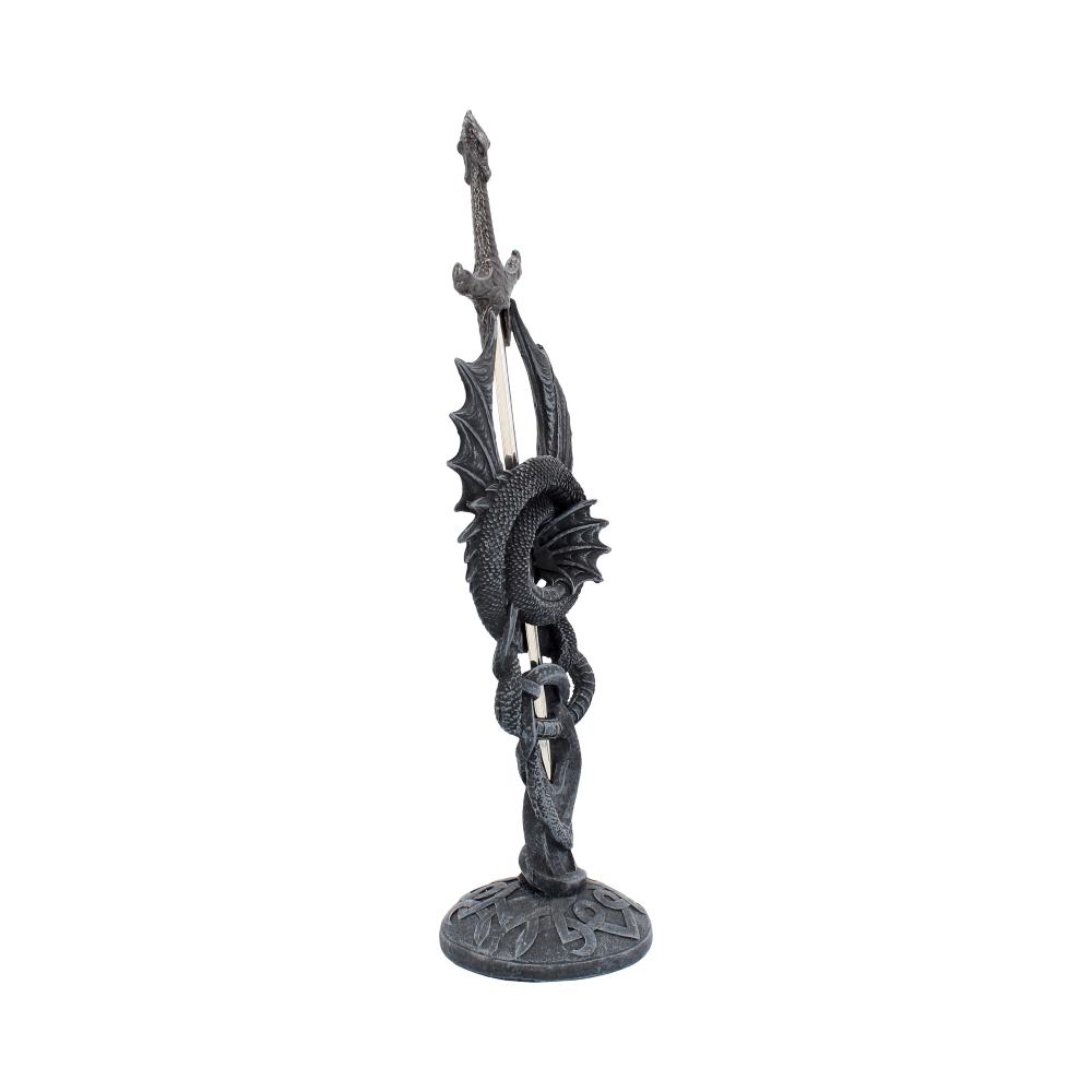 Celtic Realm Letter Opener Black Dragon Sword