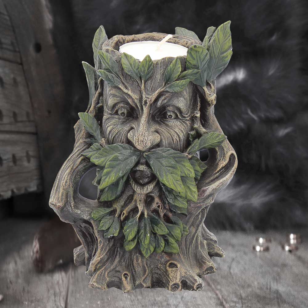 Wildwood Tree Spirit Tealight Holder 12cm