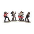 One Hell of a Band Figurine Set Drummer Bassist Guitarist Vocalist Ornament Set