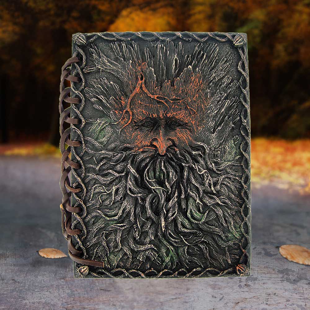 Tree Beard Notebook Green Man Tree Spirit Journal