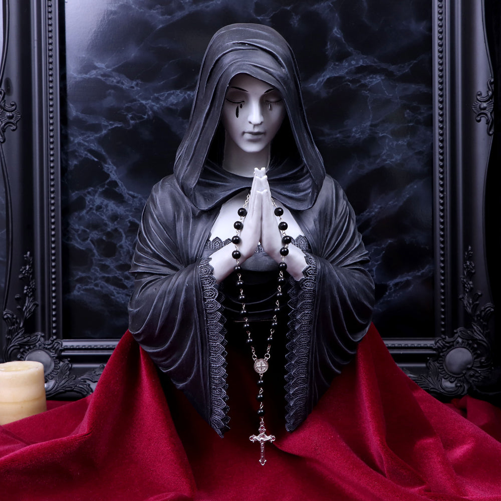 Gothic Prayer Wall Plaque Designed By Anne Stokes 39cm