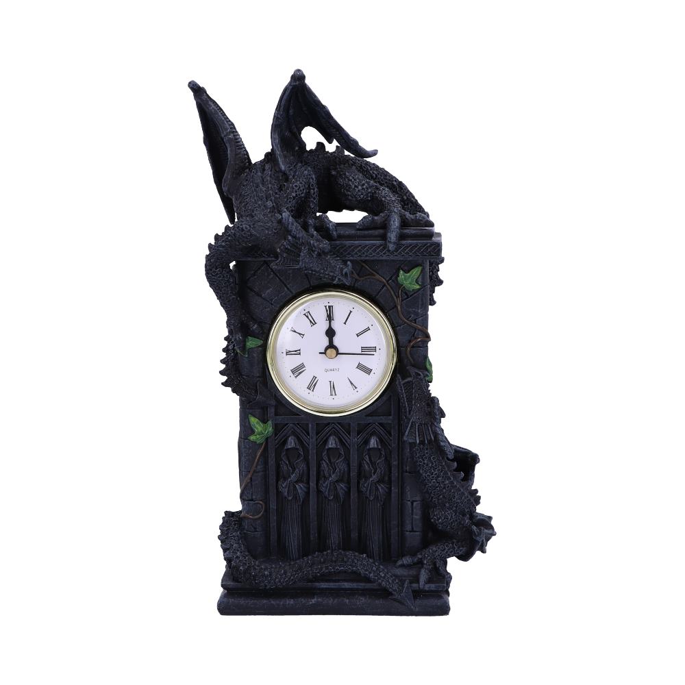 Duelling Dragons Clock Dragon Ivy Mantel Clock
