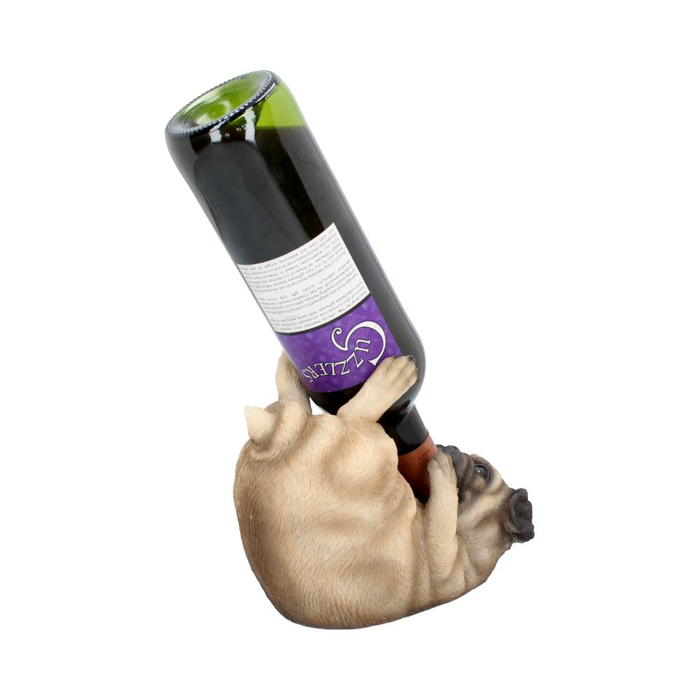 Pug Dog Guzzler Wine Bottle Holder
