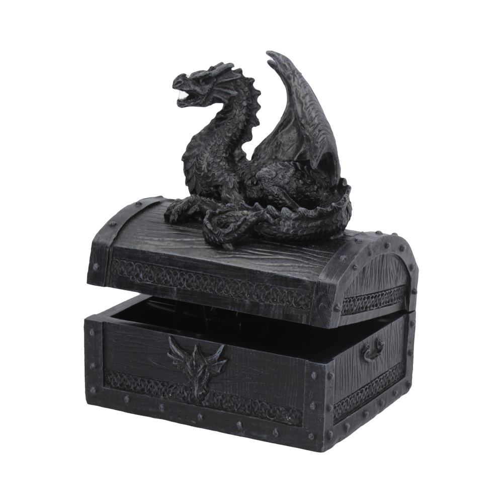 Sacred Keeper Dragon Treasure Chest 14.5cm