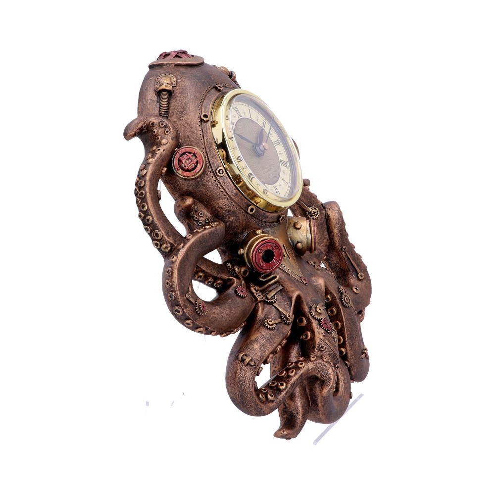 Octoclock Steampunk Octopus Squid Wall Clock