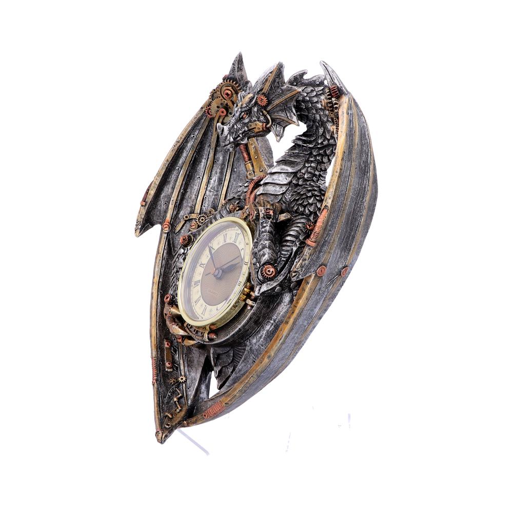 Dracus Horologium Steampunk Dragon Wall Clock