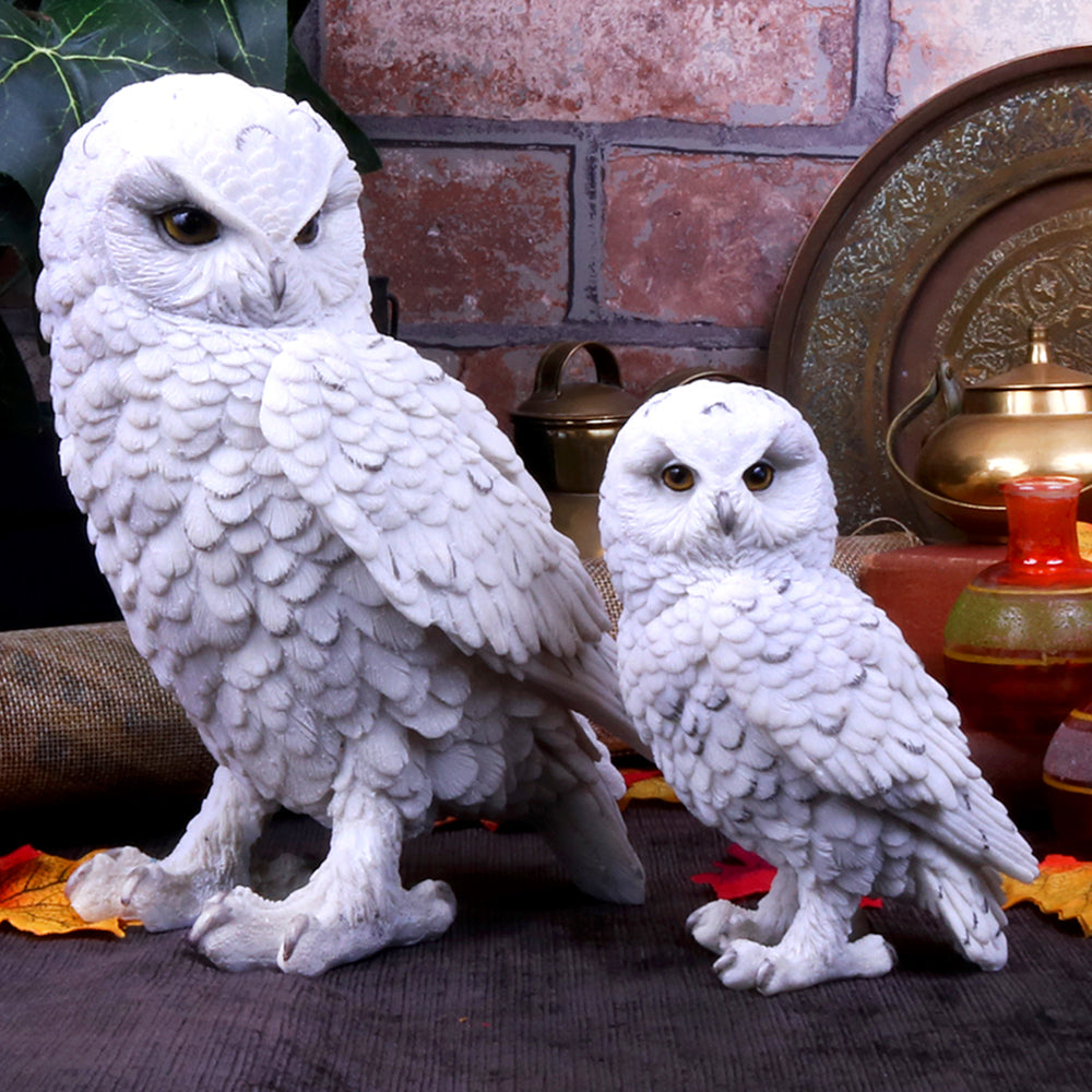 Snowy Watch Large White Owl Ornament