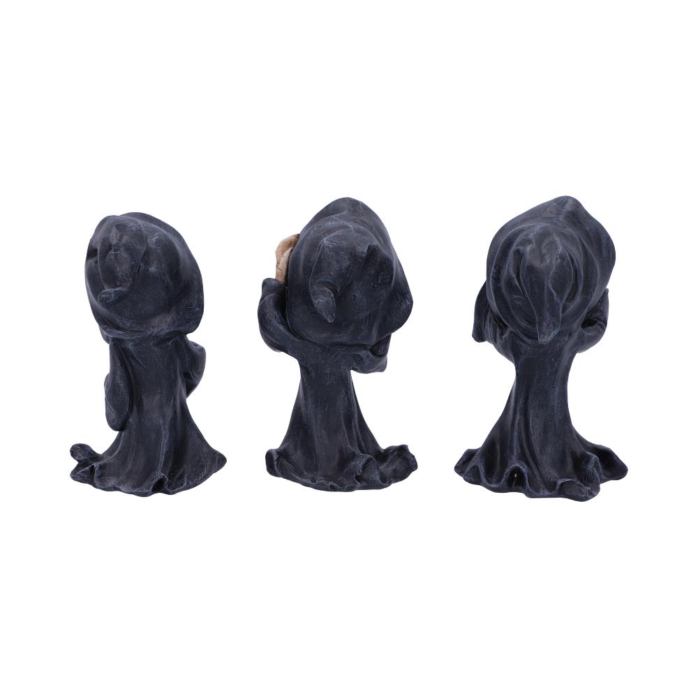 Three Wise Reapers 11cm See No Hear No Speak No Evil Cartoon Grim Reapers