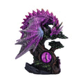 Draconic Seer Purple Dragon Eye Figurine 17cm