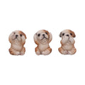 Three Wise Bulldogs Figurines (Set of 3)