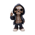 Flip the Bird  A Bold and Rebellious Street Art Inspired Reaper Figurine