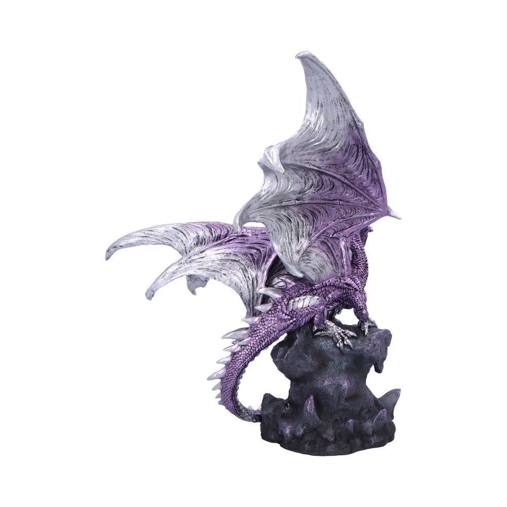 Viorel Large Dragon Figurine with LED Light Up Base