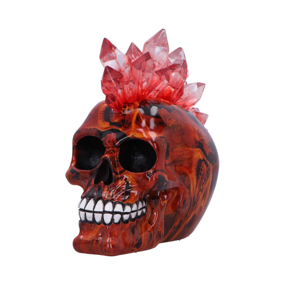 Infernal Crystal Skull with Light Up Mohawk