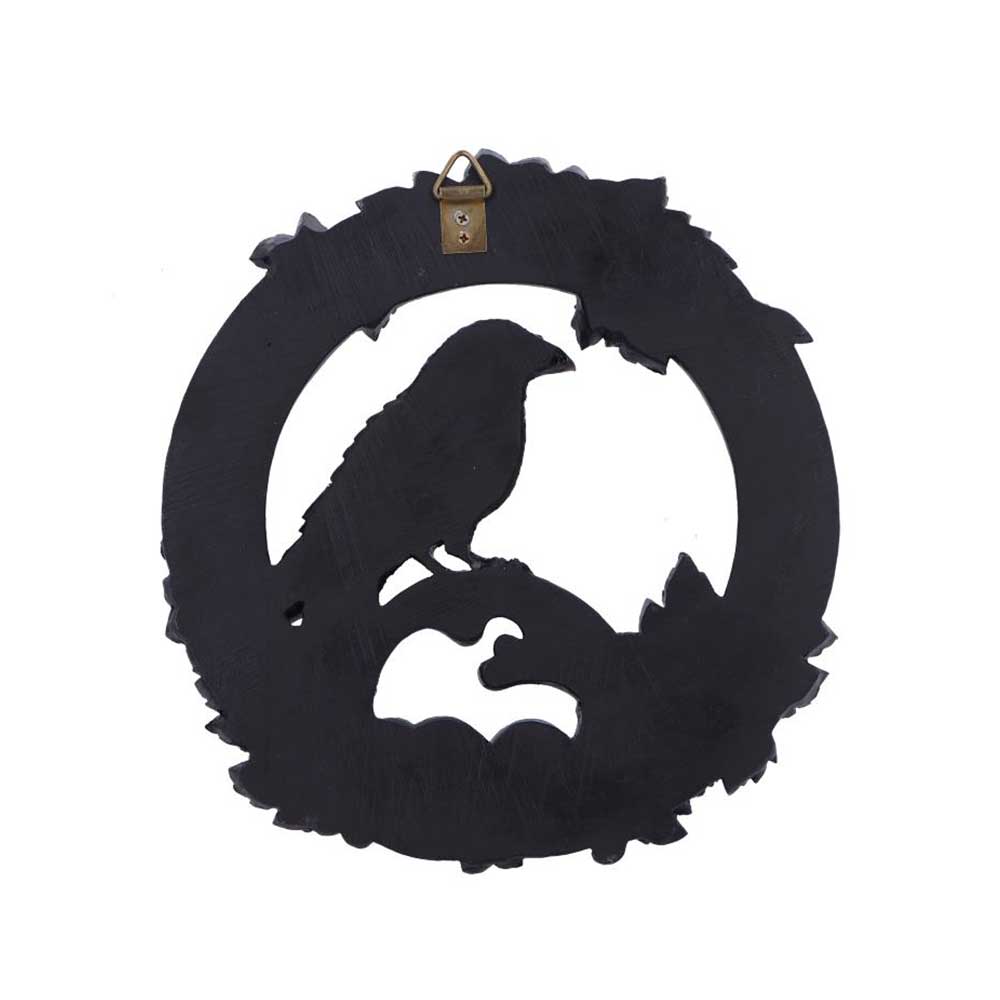 Watcher of the Veil Raven Wall Hanger