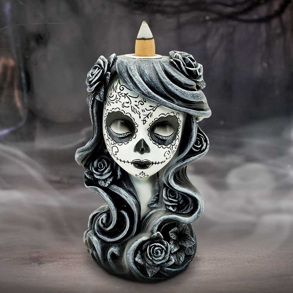 Flor de Muerte Backflow Incense Burner