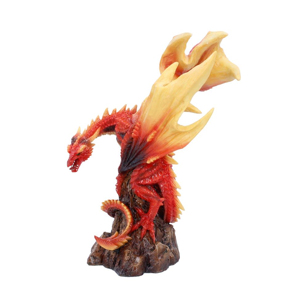 Vermilion Inferno Dragon Figurine 22.5cm
