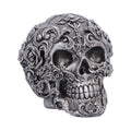 Gilded Memento Gothic Skull Figurine 12.2cm