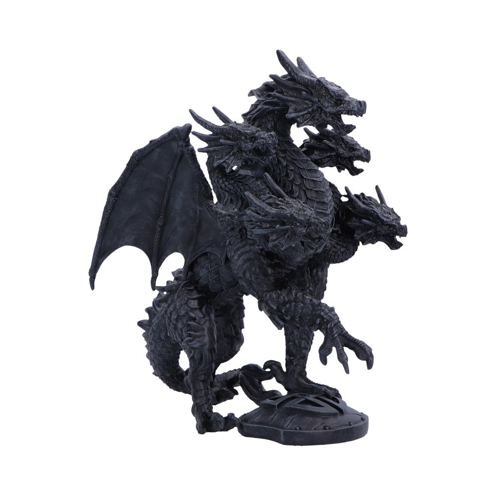 Shadow Hydra Multi Headed Dragon Figurine 30cm