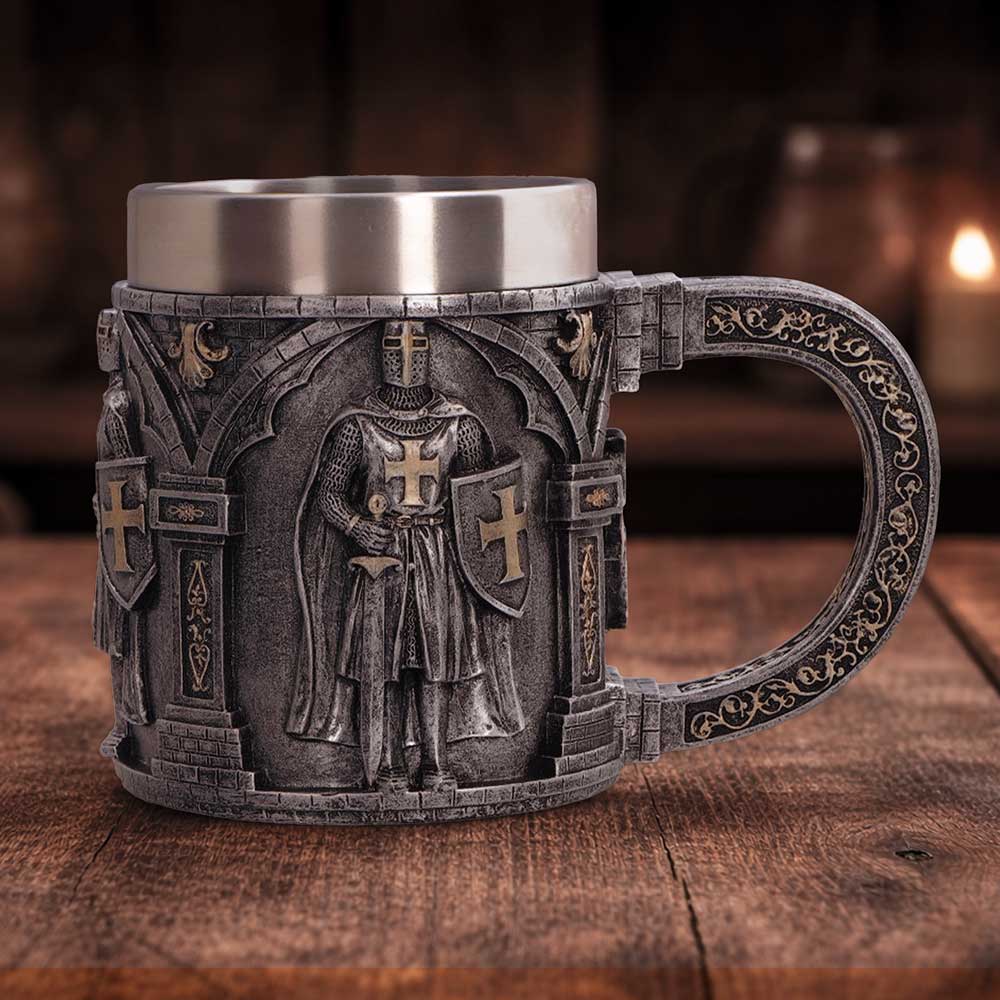Silver Knight Tankard 11.3cm