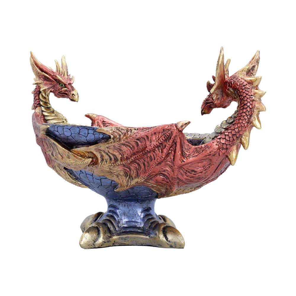 Scaled Red Dragon Bowl 18.7cm
