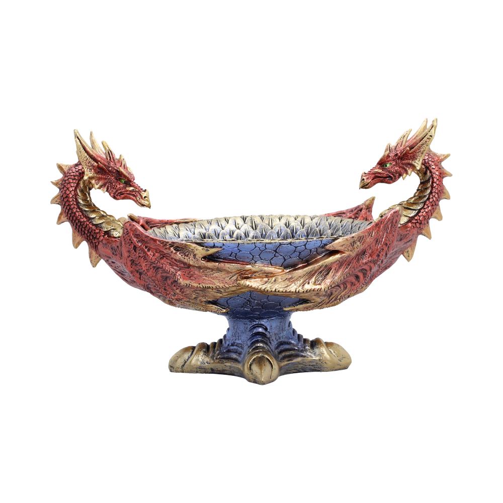 Scaled Red Dragon Bowl 18.7cm