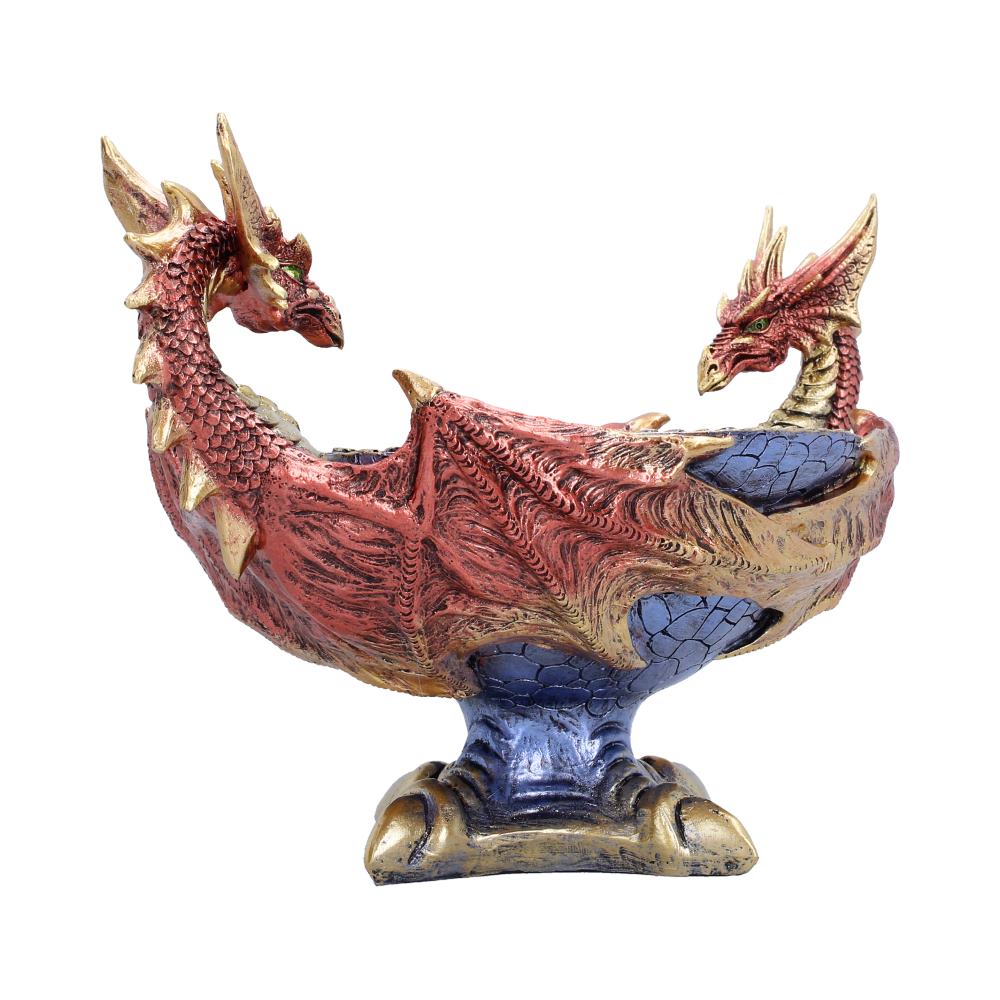 Scaled Red Dragon Bowl 18.7cm